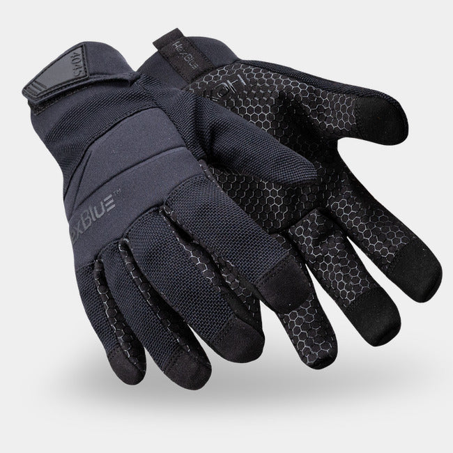 HexArmor HexBlue 4045 search and duty gloves, pair, dark blue