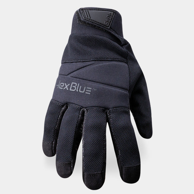 HexArmor HexBlue 4045 search glove back of hand with knuckle padding