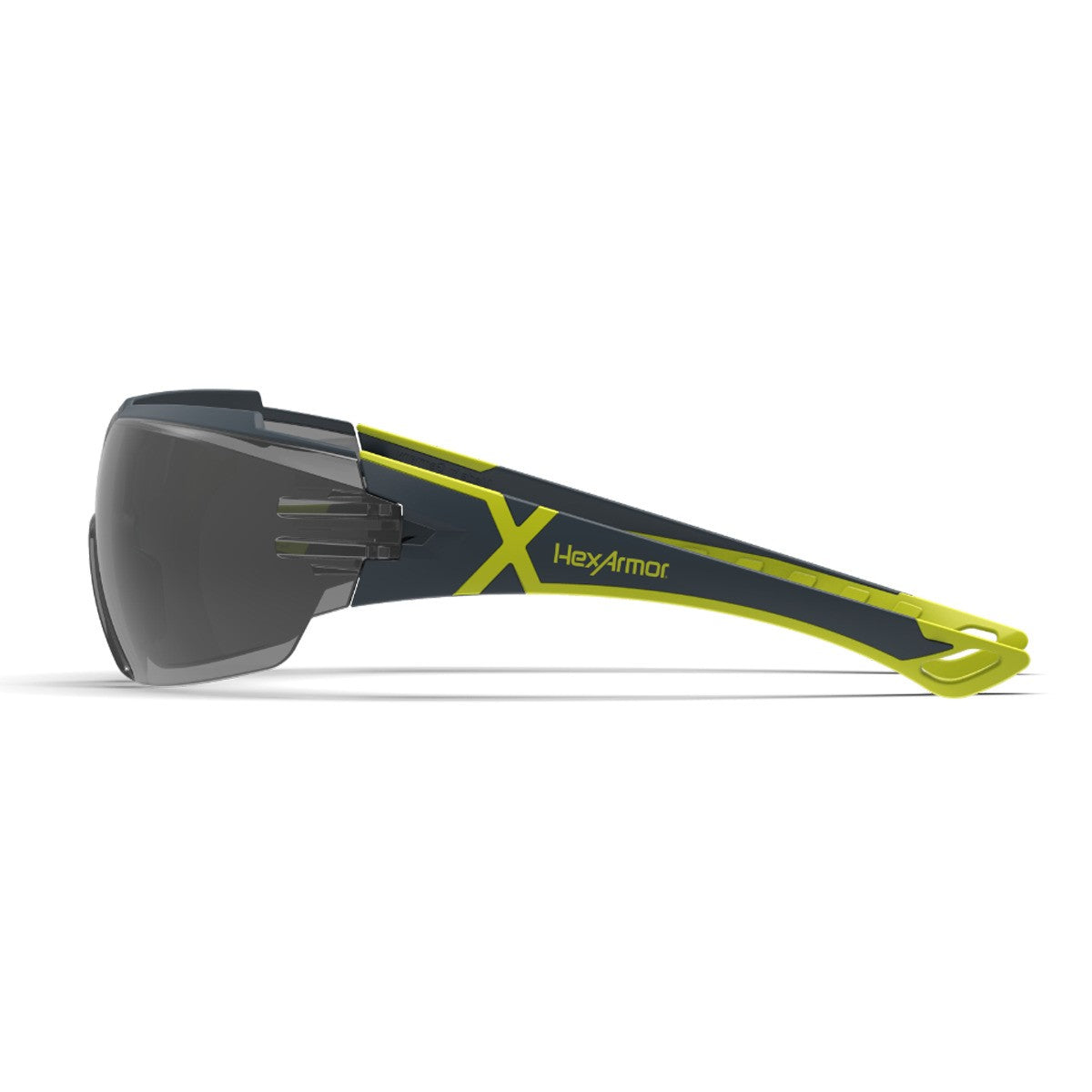 HexArmor MX300 grey lens, side view