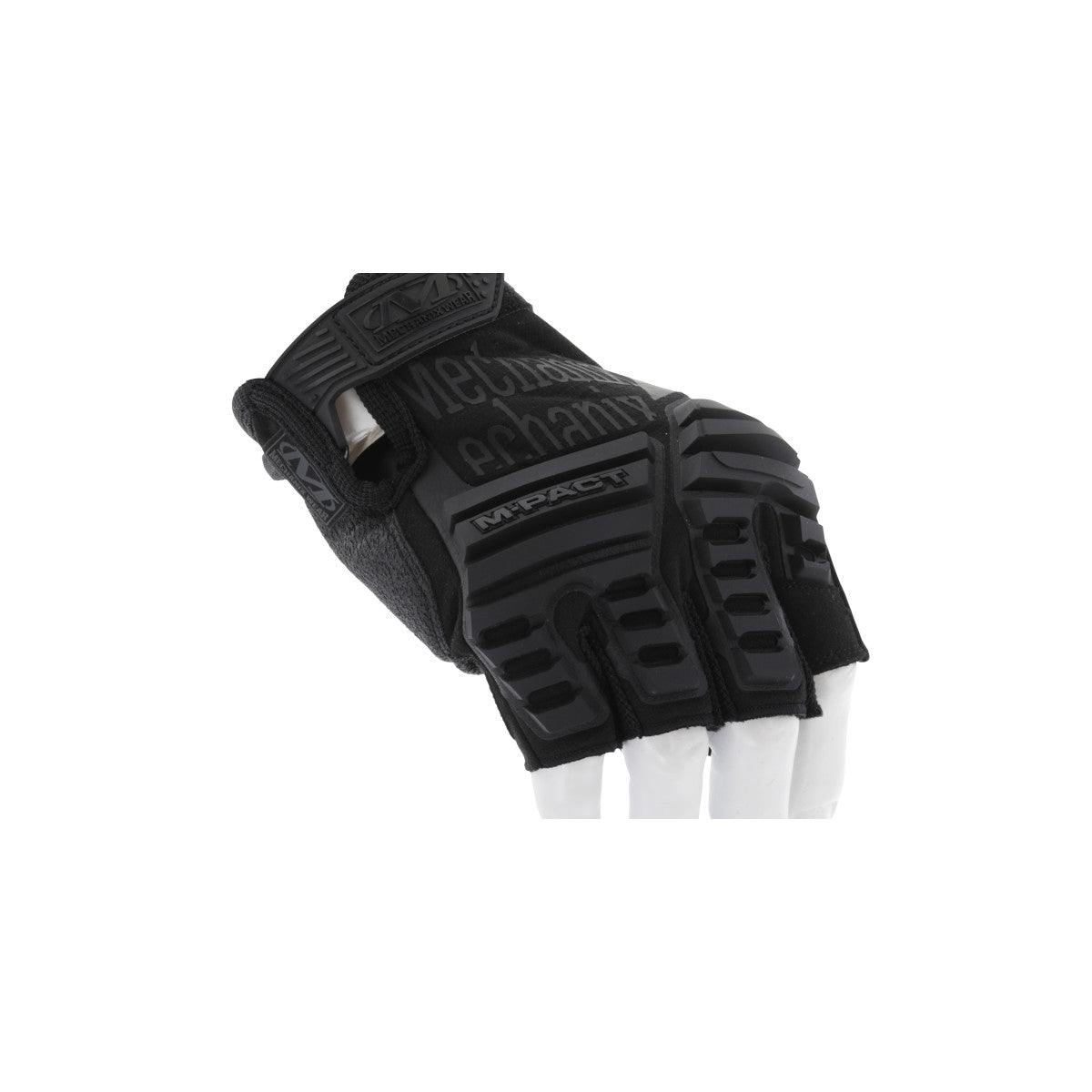Mechanix M-Pact Fingerless glove knuckle detail