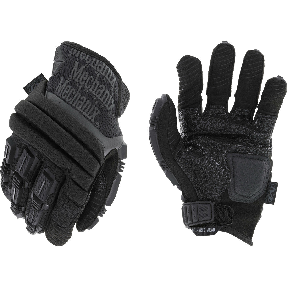 Mechanix M-Pact 2 Covert gloves, pair, front and back