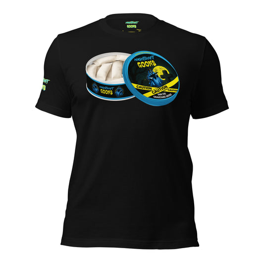 GOON TIN (Front Design) Unisex t-shirt (Black|Navy)